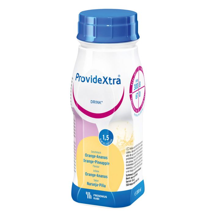 Providextra Drink 4x200 ml neste, täydennysravintovalmiste appelsiini-ananas-13