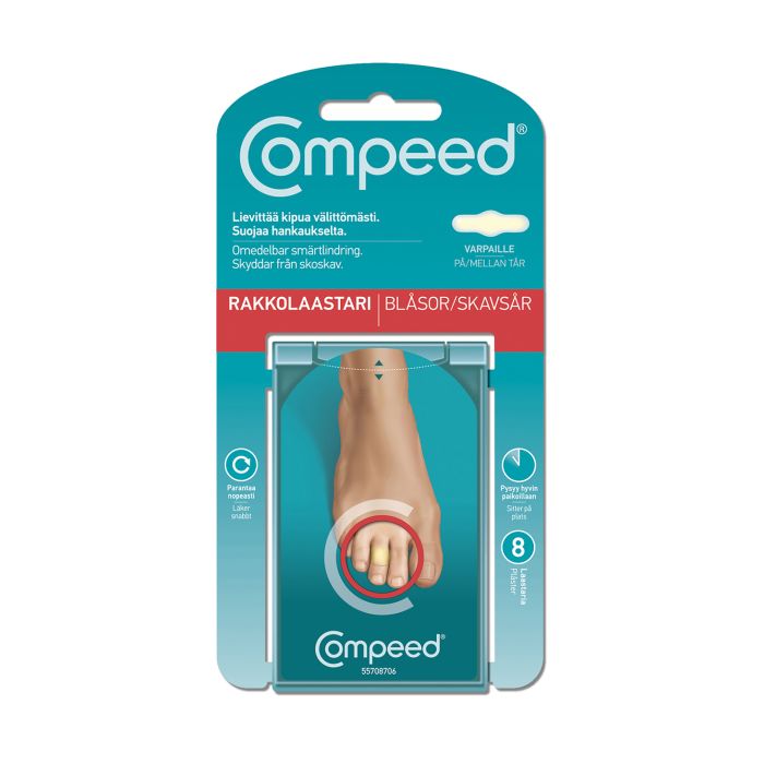 Compeed rakkolaastari varpaille 8 kpl-13