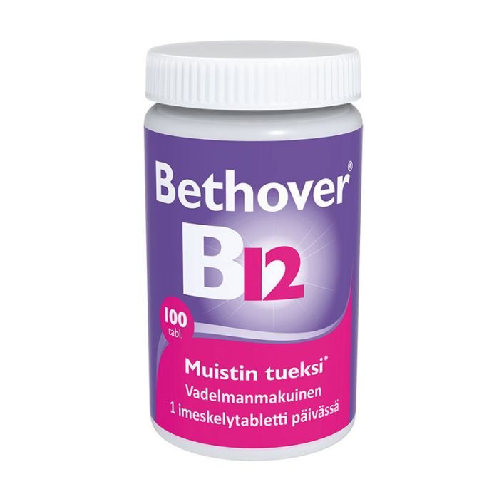 Bethover 1 mg 100 tabl B12-vitamiini-13