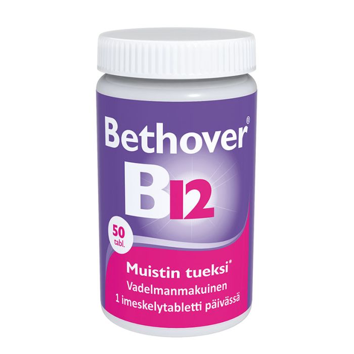 Bethover 1 mg 50 tabl B12-vitamiini-13