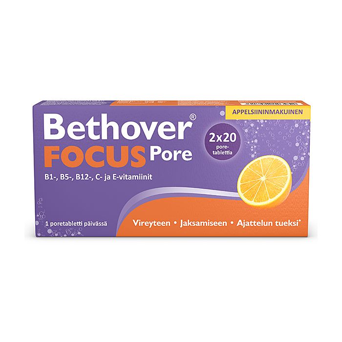 Bethover Focus Pore appelsiini 40 poretabl-13