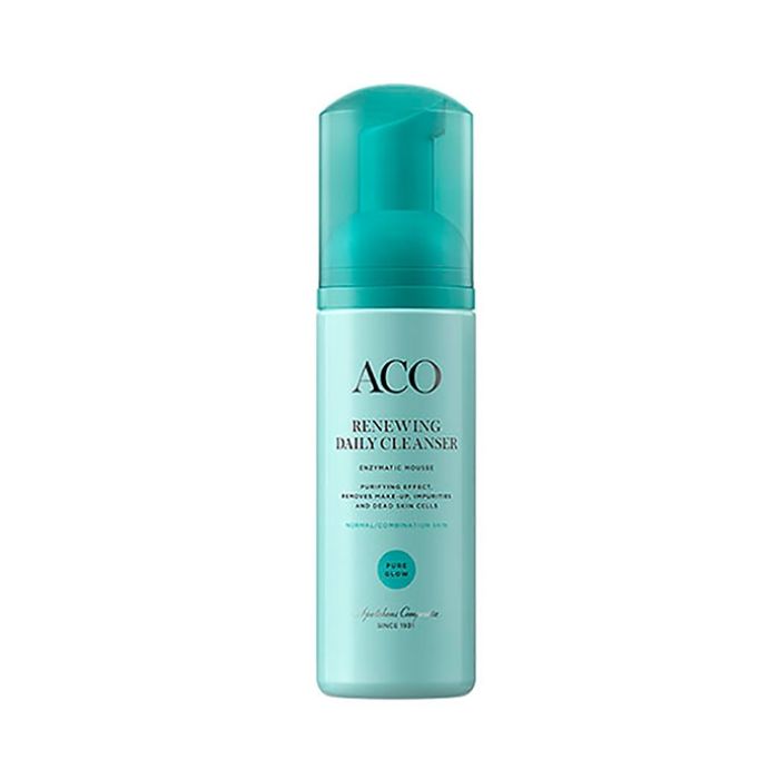 Aco Face Pure Glow Renewing Daily Cleanser 150 ml hajustettu-13
