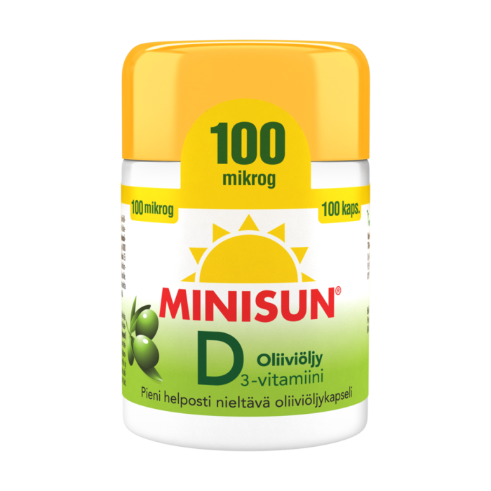 Minisun Oliiviöljykapseli 100 mikrog 100 kpl-13