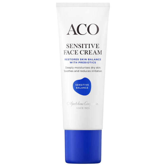 Aco Face Sensitive Balance Face Cream 50 ml hajusteeton-13