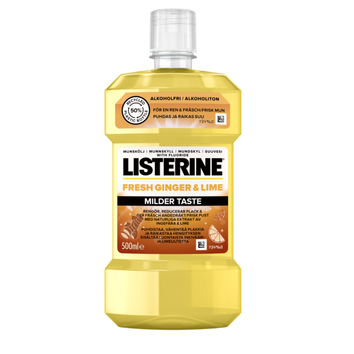 Listerine Fresh Ginger&Lime suuvesi 500 ml-13