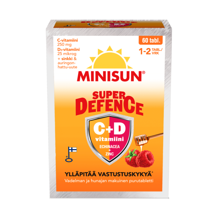 Minisun Super Defence vadelma-hunaja 60 tabl-13