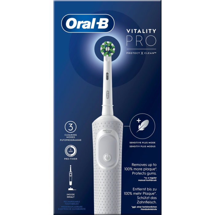 Oral-B Vitality Pro sähköhammasharja 1 kpl valkoinen-13