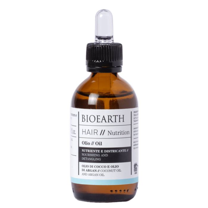 Bioearth Hair 2.0 Nourishing and Detangling Hiusöljy kuiville hiuksille 50 ml-13