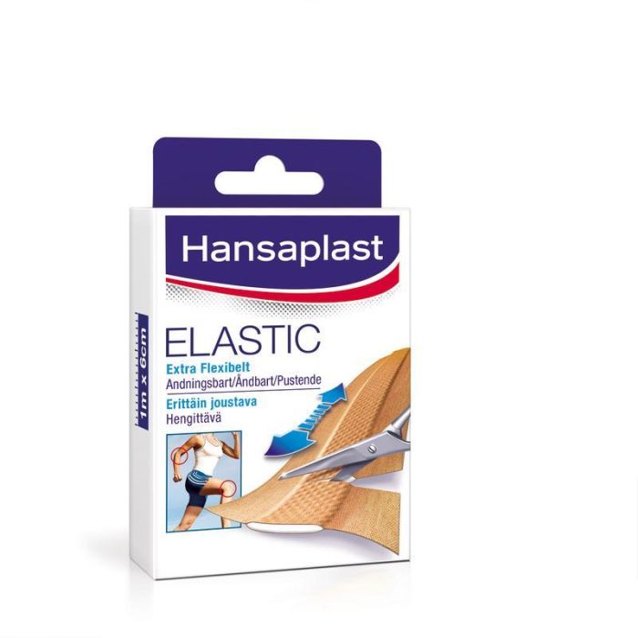 Hansaplast Elastic kangaslaastari leikattava 5mx6cm-13