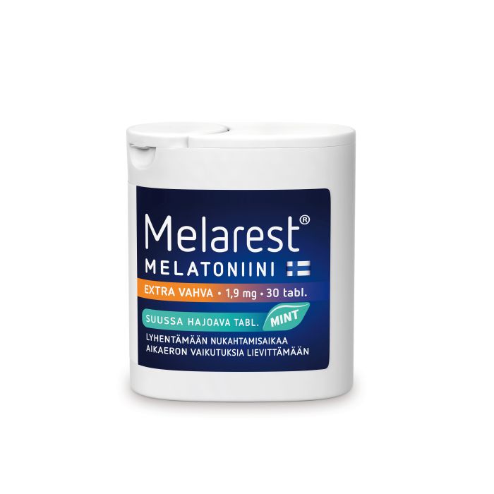 Melarest Melatoniini Extra Vahva mint 30 tabl 1,9 mg-13