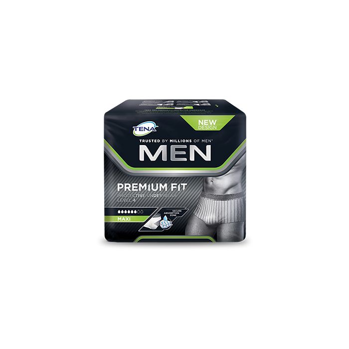 Tena Men Premium Fit M 12 kpl inkohousut miehille, lant.ymp. 75-100cm-13