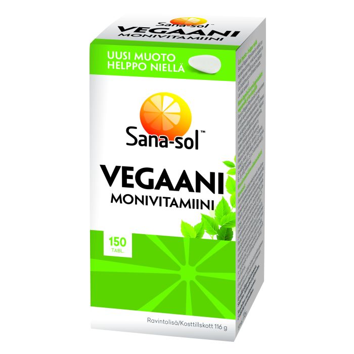 Sana-Sol vegaani monivitamiini 150 tabl-13