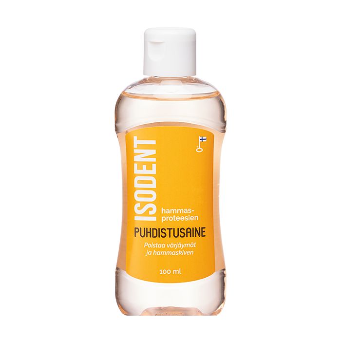 Isodent Proteesien puhdistusaine 100 ml-13