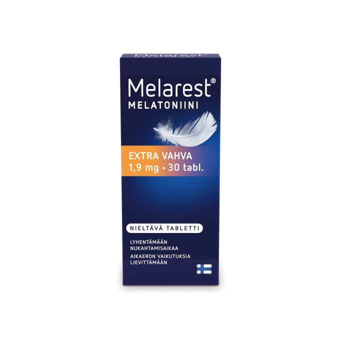Melarest Melatoniini Extra Vahva nieltävä 30 tabl 1,9 mg-13
