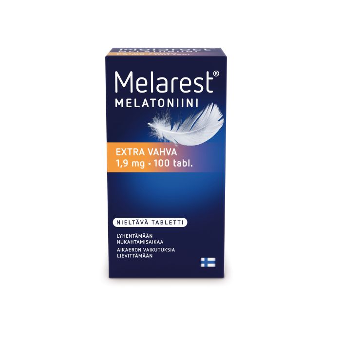 Melarest Melatoniini Extra Vahva nieltävä 100 tabl 1,9 mg-13