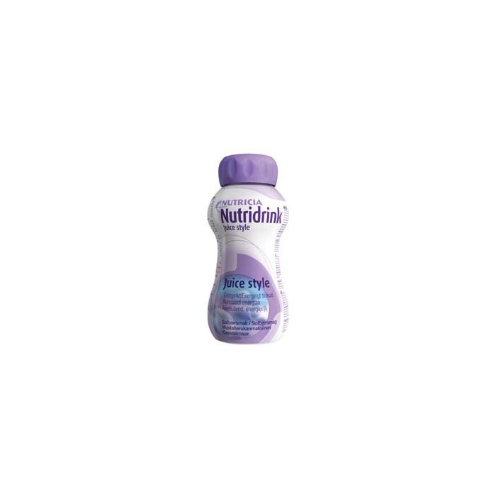 Nutridrink Juice Style 4x200 ml neste täydennysravintovalmiste mustaherukka-13