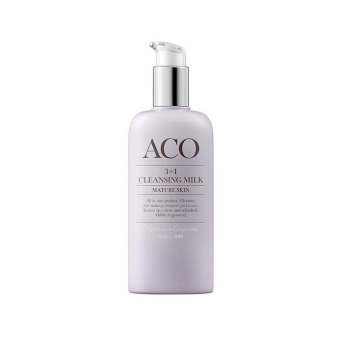 Aco Face 3 in 1 Cleansing Milk 200 ml hajustettu-13