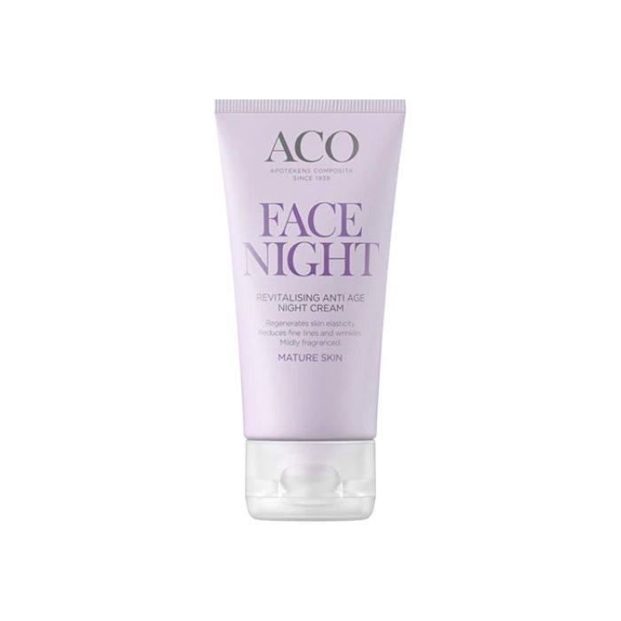Aco Face Anti Age Revitalising Night Cream 50 ml hajustettu-13
