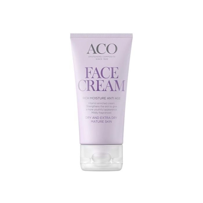 Aco Face Anti Age Rich Moisture Face Cream 50 ml hajustettu-13