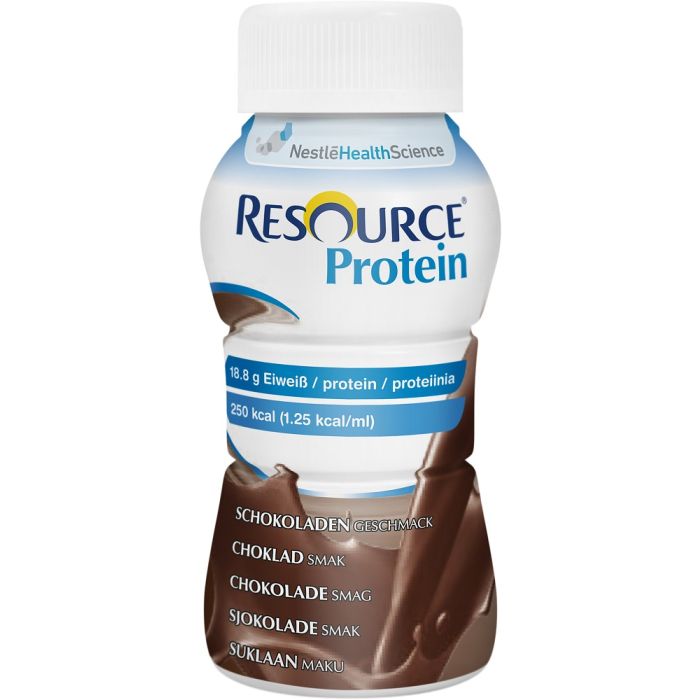 Resource Protein 4x200 ml neste, täydennysravintovalmiste suklaa-13