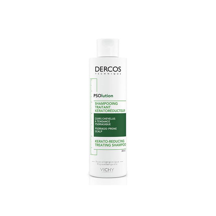 Vichy Dercos Psolution Shampoo 200 ml  psoriasikseen taipuvaiselle hiuspohjalle-13