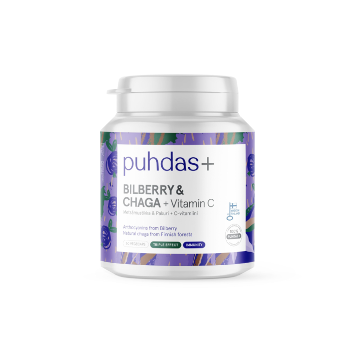Puhdas+ Mustikka-Pakuri-C-vitamiini 60 kaps-13