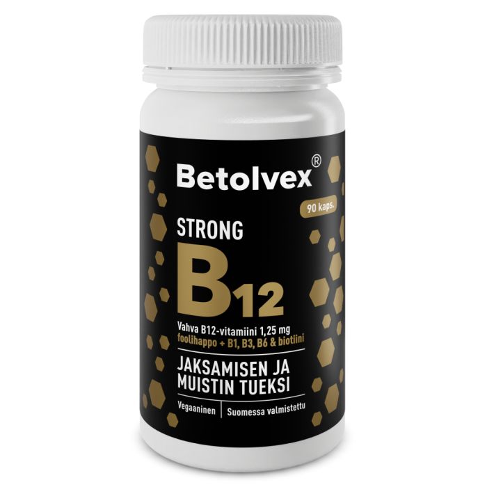 Betolvex Strong 90 kaps 1,25 mg B12-vitamiini-13