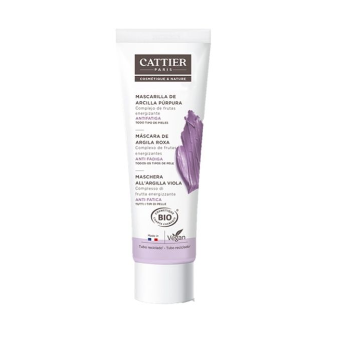 Cattier Paris Purple Clay Mask 100ml-13