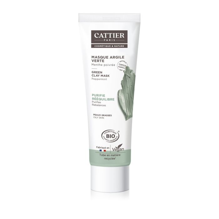Cattier Paris Green Clay Mask 100 ml-13