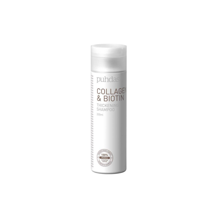 Puhdas+ kollageeni & biotiini shampoo 200 ml-13