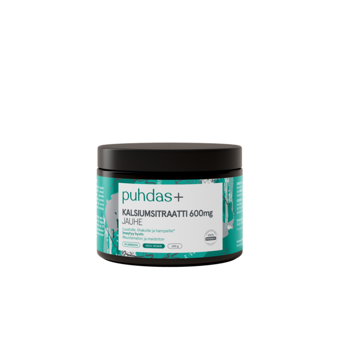 Puhdas+ Kalsiumsitraatti 600 mg 240 g-13