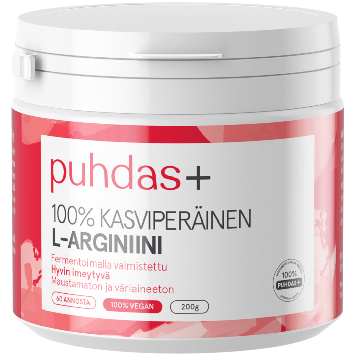 Puhdas+ L-Arginiini 200 g-13
