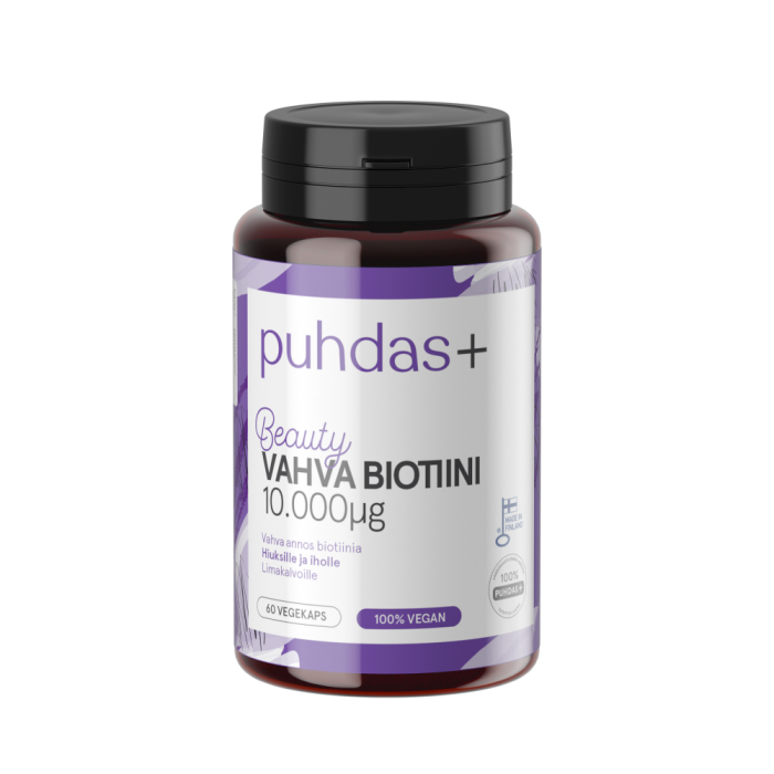 Puhdas+ Vahva Biotiini 10.000mcg kaps 60 kpl-13