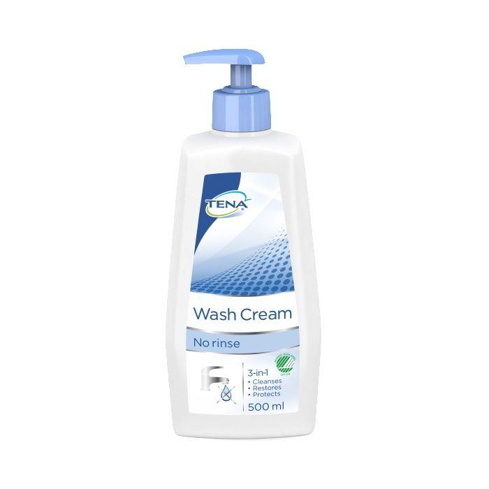 Tena Proskin Wash Cream 500 ml pesuvoide, pumppupullo-13