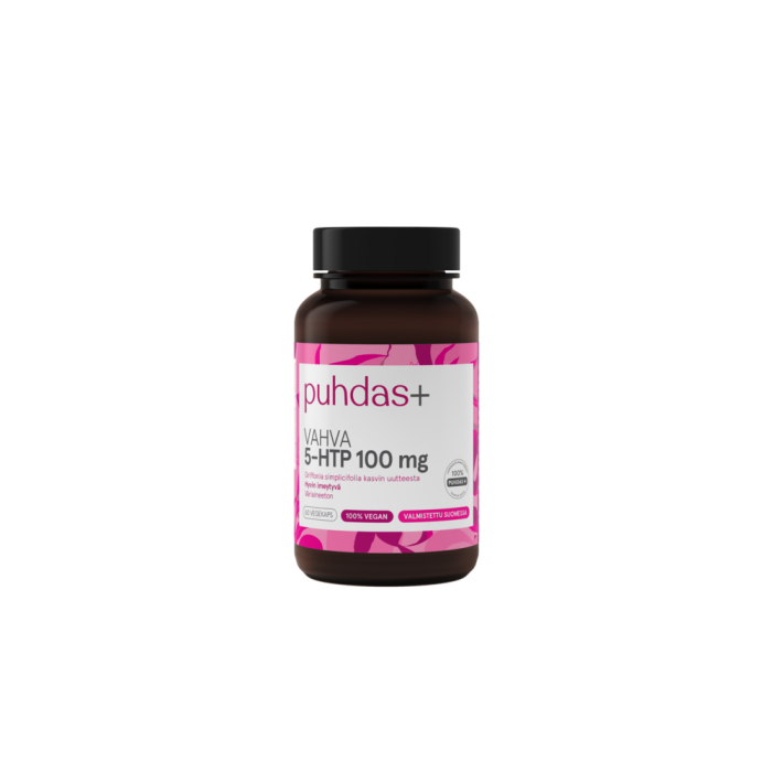 Puhdas+ 5-HTP 100 mg vegekaps 60 kpl-13