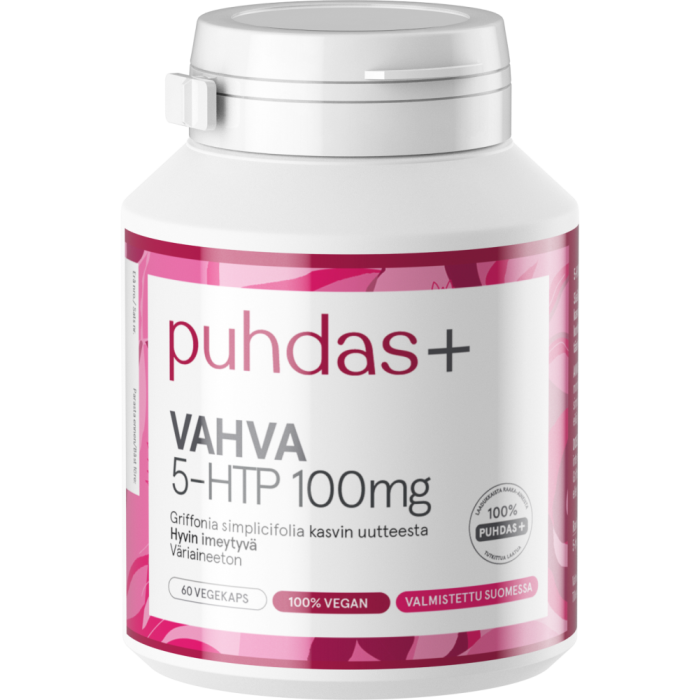 Puhdas+ 5-HTP 100 mg vegekaps 60 kpl-13