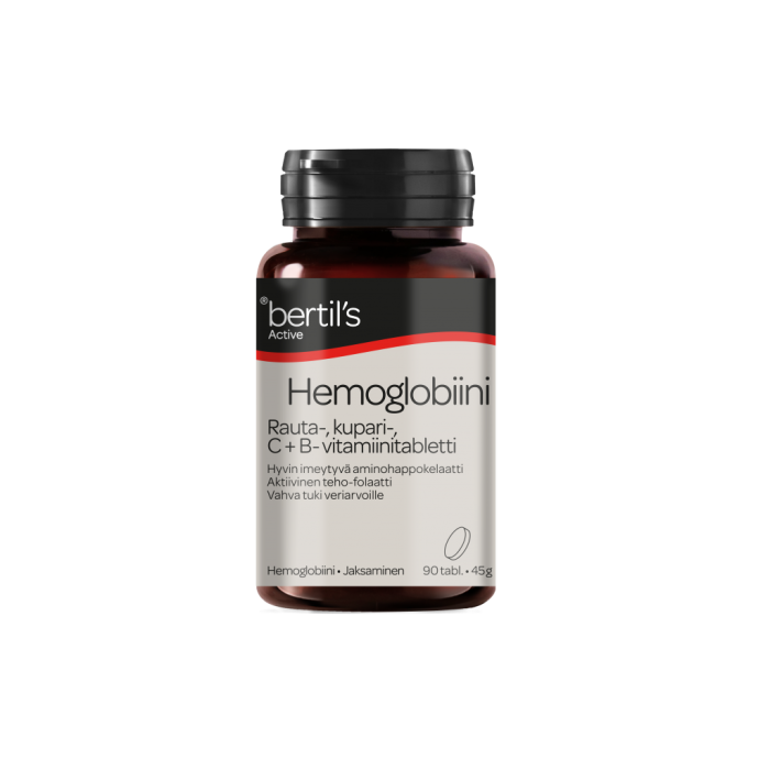 Bertils Active Fe Hemoglobiini 90 tabl-13