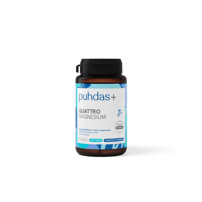 Puhdas+ Quattro Magnesium 60 kaps-13