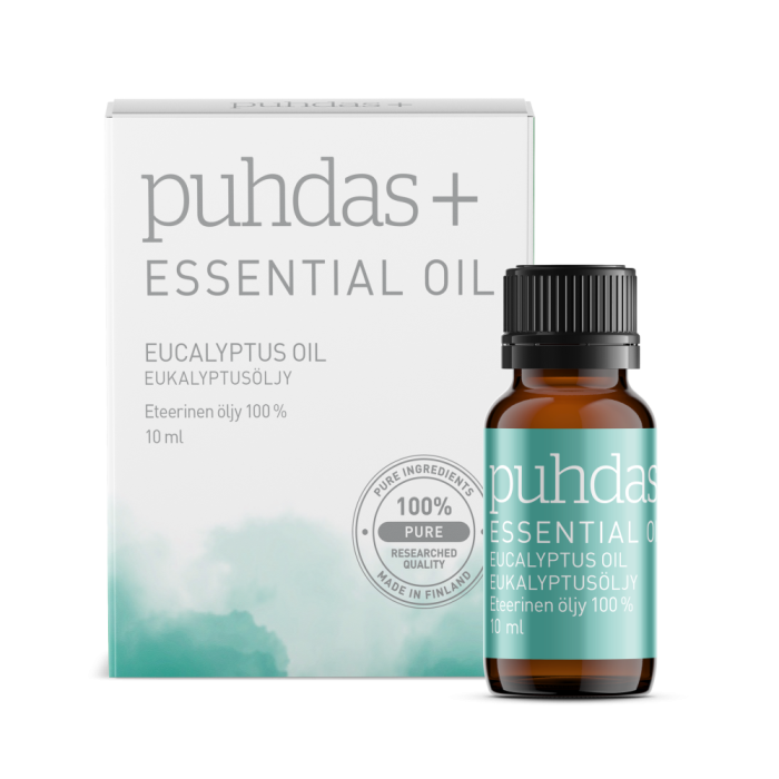 Puhdas+ Eteerinen Eukalyptusöljy 10 ml-13