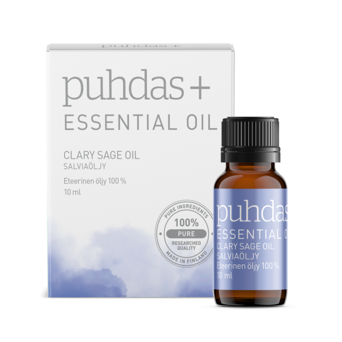 Puhdas+ Eteerinen salviaöljy 10 ml-13