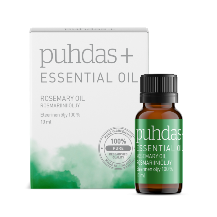 Puhdas+ Eteerinen Rosmariiniöljy 10 ml-13