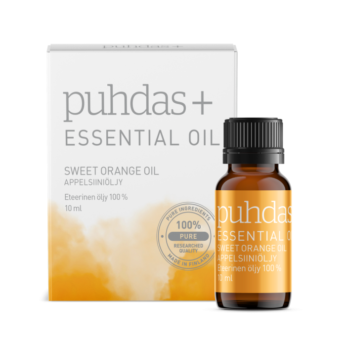 Puhdas+ Eteerinen Appelsiiniöljy 10 ml-13