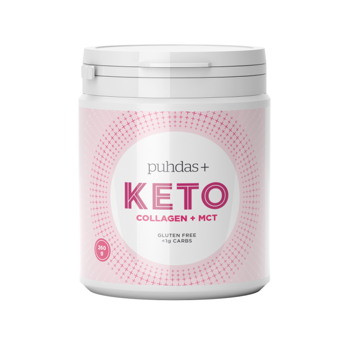 Puhdas+ Keto Collagen + mct 260 g-13