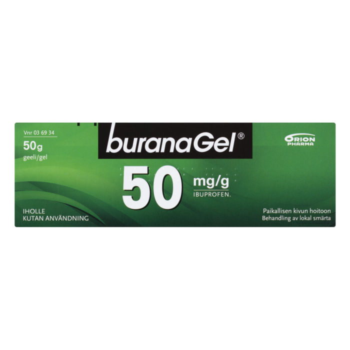 BURANAGEL 50 mg/g 50 g geeli-13