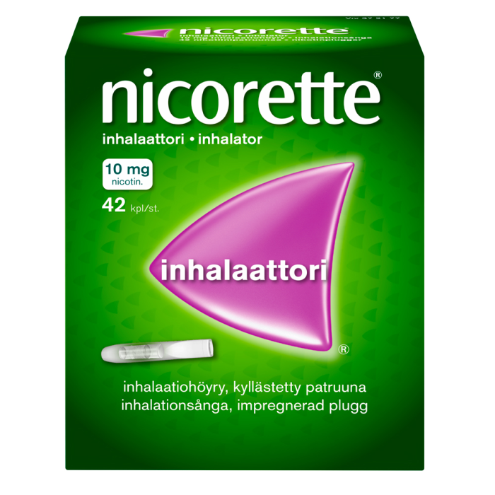 Nicorette Inhalaattori 10 mg 42 inhalaatiokapselia-13