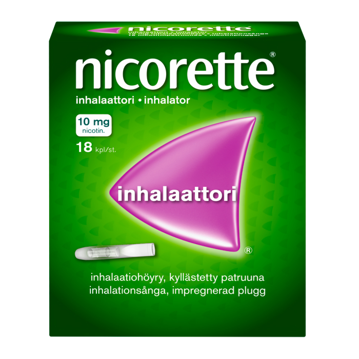 Nicorette Inhalaattori 10 mg 18 inhalaatiokapselia-13