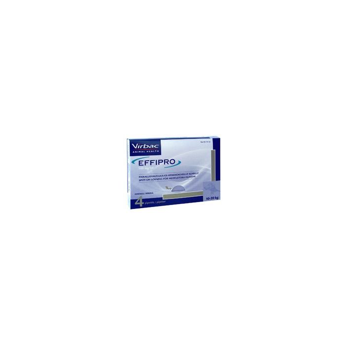 EFFIPRO 100 mg/ml 4 x 1.34 ml paikallisvaleluliuos Pipetti-13