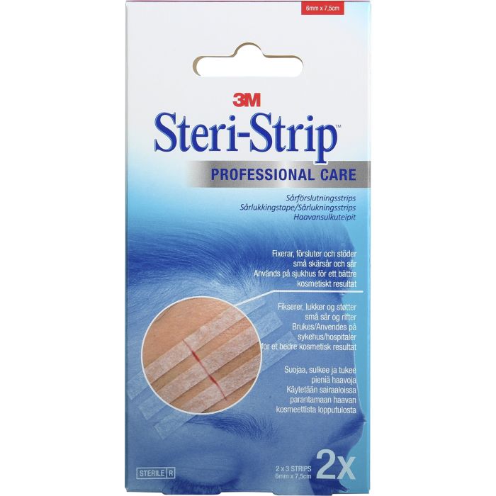 Steri-Strip Blend Tone 6mm x 7,5cm 6 kpl haavansulkuteippi-13