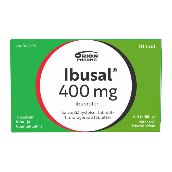 IBUSAL 400 mg 10 fol tabletti, kalvopäällysteinen-13