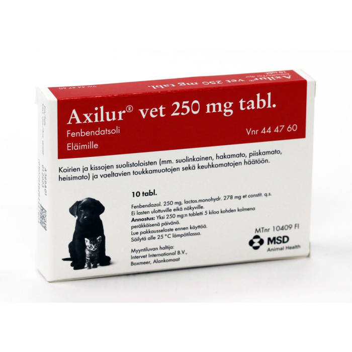 Axilur 250 mg 10 fol vet tabl-13